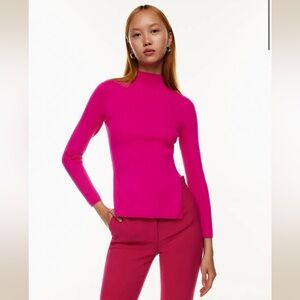 BABATON Sculpt knit tie-back sweater